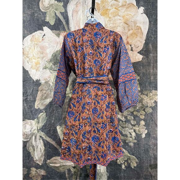 New Anthropologie Sue Sartor Flounce™ Shorty Dress Size L - Picture 11 of 13
